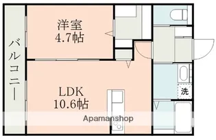 (セキスイ)ドゥ・アンディオール小島【2階】の間取り