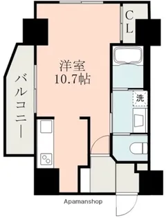 N.1【8階】の間取り