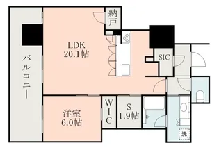 MJR熊本ザ・タワー【18階】の間取り