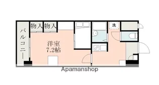 リバーサイド川端【3階】の間取り