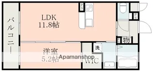 フォーエス健軍東【1階】の間取り