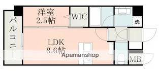 ラ・シック熊本駅南【3階】の間取り
