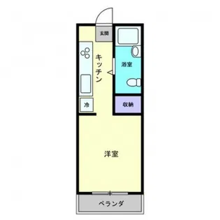 サンライト新南部【207号室号室】の間取り