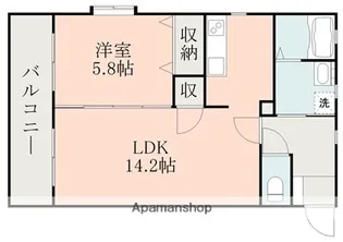 NATURA【1階】の間取り