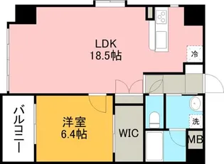 サムティ熊本駅南【2階】の間取り