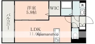 ELCIA新町【8階】の間取り
