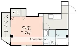 ハイムセラ米屋町【2階】の間取り