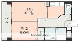 ハイムセラ船場【5階】の間取り