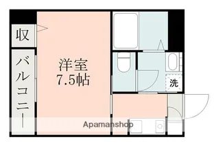 プライズビル03【5階】の間取り