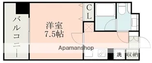 レジディア熊本辛島【13階】の間取り