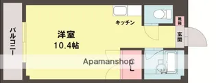 熊本県熊本市中央区渡鹿3丁目【アパート】の間取り