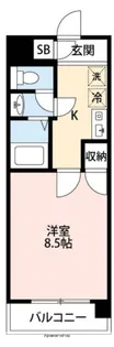 熊本県熊本市西区島崎2丁目【マンション】の間取り