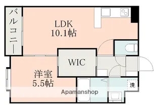 熊本県熊本市中央区菅原町【マンション】の間取り