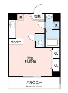 熊本県熊本市東区長嶺南7丁目【マンション】の間取り