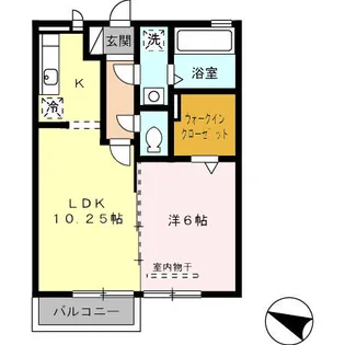 リュミエール【2階】の間取り