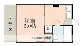 レピュート宮本【1階】の間取り