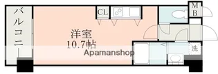 ISM水前寺【7階】の間取り