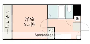 桜ビル新大江【8階】の間取り
