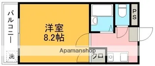 アビタシオン黒髪【7階】の間取り