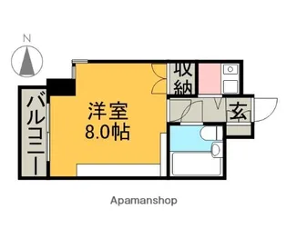 オン・スクエア本荘【7階】の間取り