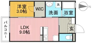 メゾン・ボナール【2階】の間取り