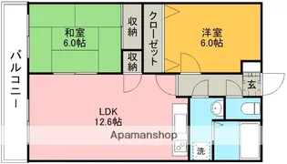 メゾン・ド・ルミエール【1階】の間取り