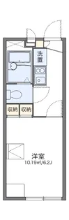 レオパレスWENNERGREN【201号室】の間取り