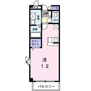 エンゼルハイツⅡ【1階】の間取り