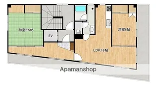 VIVABLE TOKUNAGA【5階】の間取り