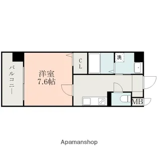 SAINT−MAURICE【3階】の間取り