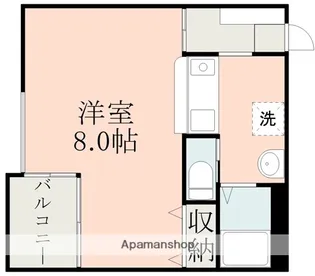 ファインプレイス【3階】の間取り