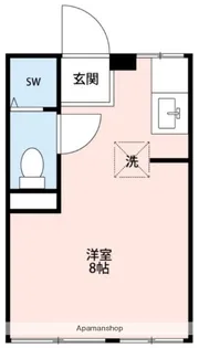 熊本県熊本市中央区黒髪3丁目【アパート】の間取り