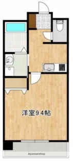 クロノス41新町Ⅳ【6階】の間取り