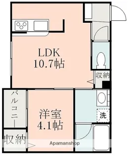 LUZ光の森【1階】の間取り