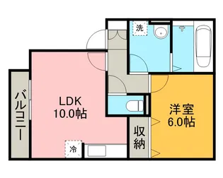 セジュール椿【2階】の間取り