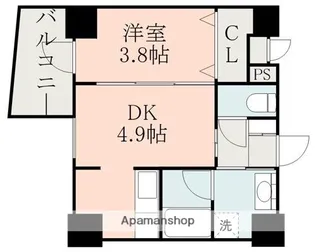 GMH並木坂【4階】の間取り