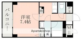 ラ・エスパシオ水前寺駅前ビル【2階】の間取り