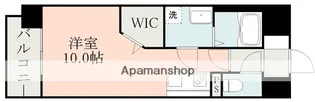 S−RESIDENCE熊本駅前【10階】の間取り