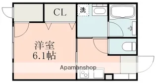 ラ・ポルテ光の森北Ⅵ【1階】の間取り