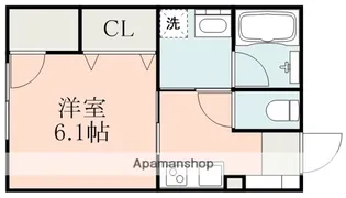 ラ・ポルテ光の森北Ⅵ【2階】の間取り