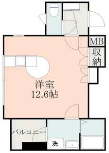 コマキビル【5階】の間取り
