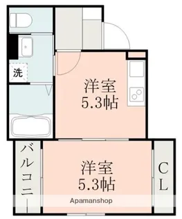 BRAVE BASE光の森【1階】の間取り