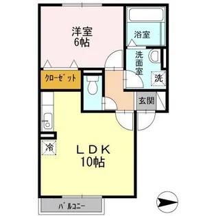セジュール椿【2階】の間取り