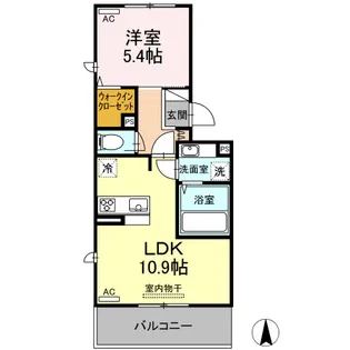 カーメラ【2階】の間取り