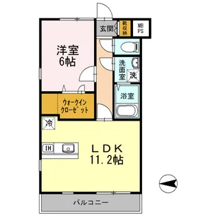 フォーナイン【1階】の間取り