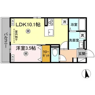 NOAH【2階】の間取り