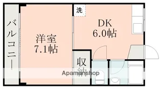 伊東ハイツ【2階】の間取り