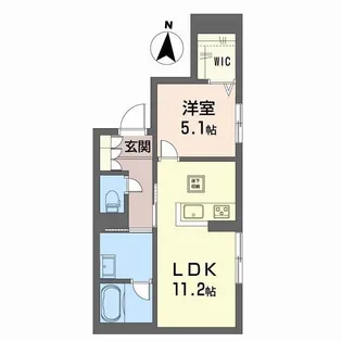ムライチ・新大江ステージ【1階】の間取り