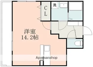 グランドエステート新町【5階】の間取り