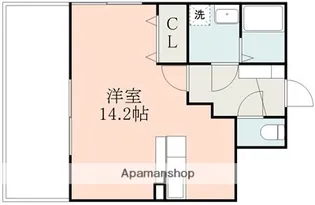 グランドエステート新町【1階】の間取り